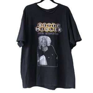 Bette Midler Divine Intervention 2015 Tour Concert Tee No Size Approx L/XL